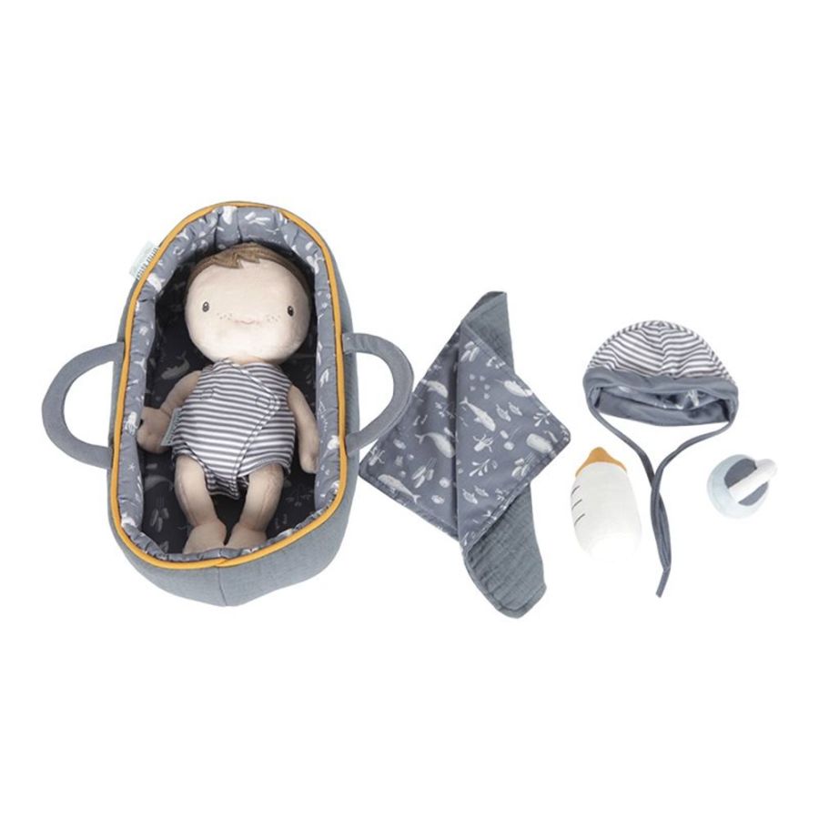 Bambola morbida Little Dutch-Set Bambola di stoffa Baby Doll Jim , giochi  di ruolo