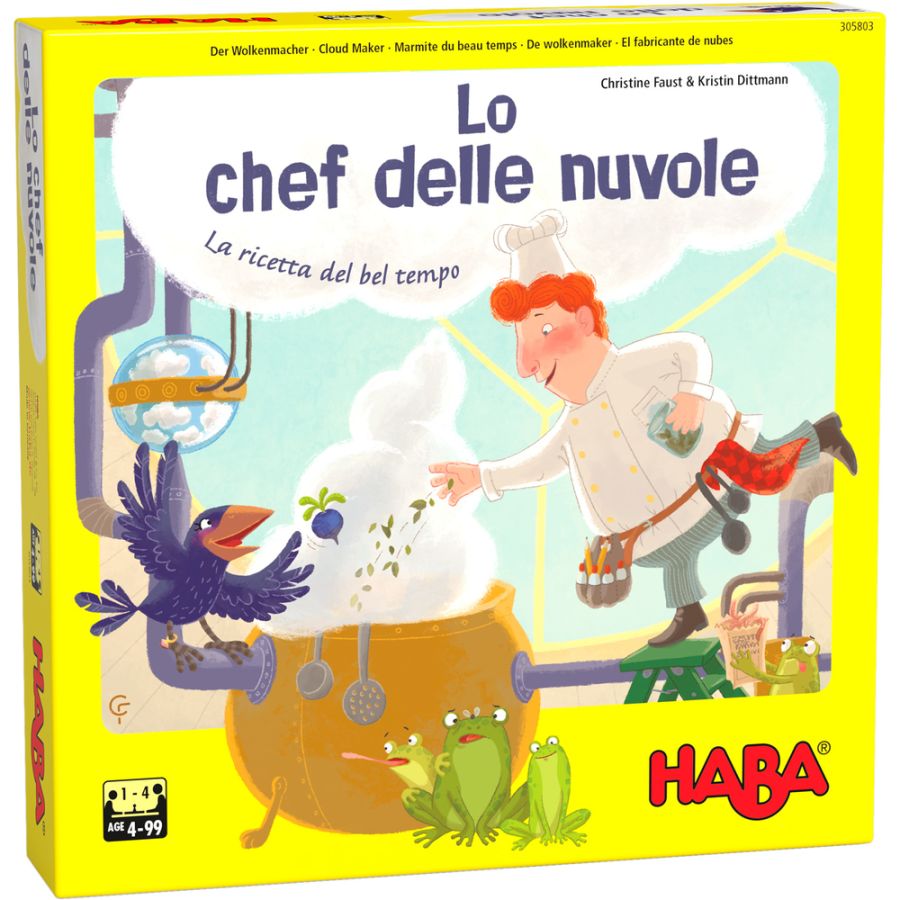 Gioco di società Haba - Lo chef delle nuvole, giochi educativi per bambini
