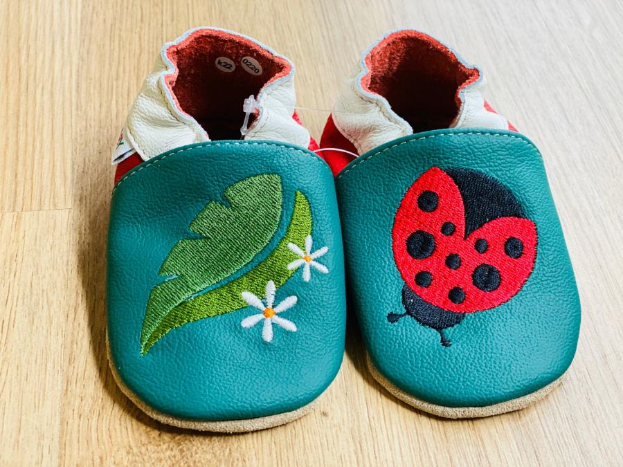 Scarpine primi passi Elobaby Coccinella scarpine per l asilo per