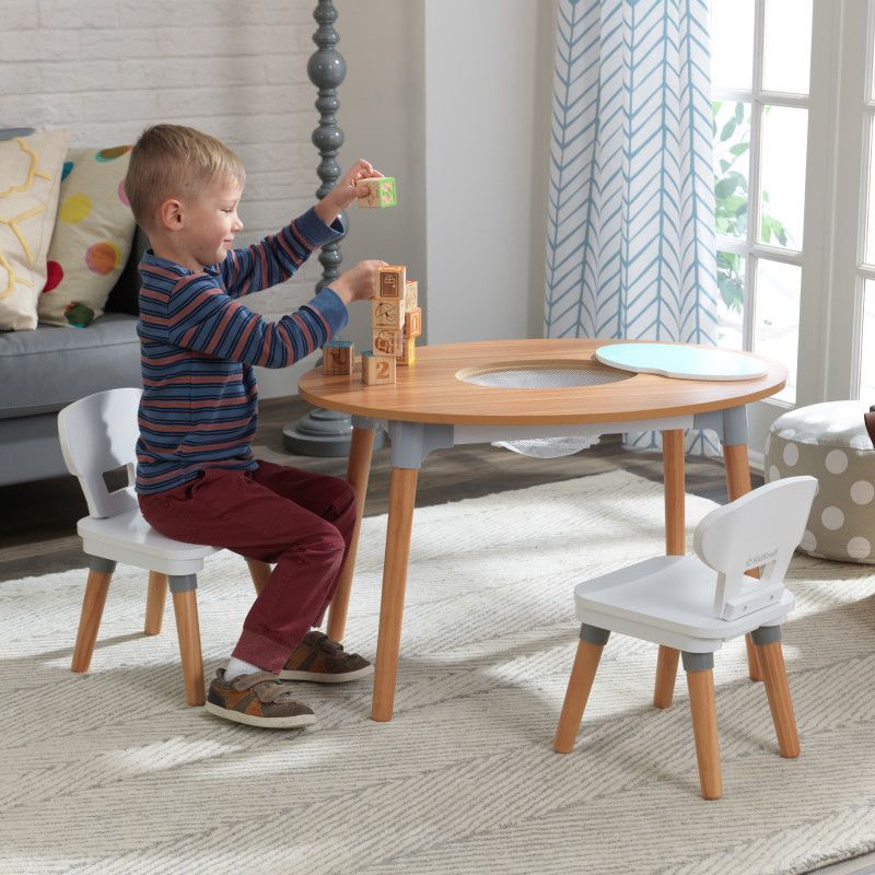 Tavolino con sedie per bambini KidKraft - Mid-Century toddler, per