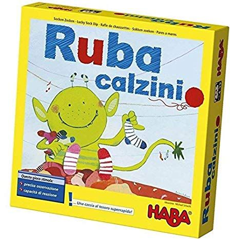 Gioco di società Haba - Ruba calzini, gioco di società per bambini