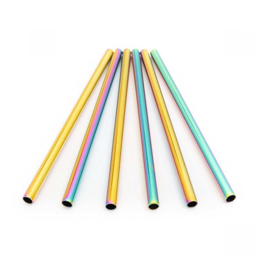 Cannucce Colorate In Vetro Borosilicato Da Cocktail Lunghezza 20 Cm  Cannuccia Da 8 Mm Feste Spedizione Veloce Da 0,68 €