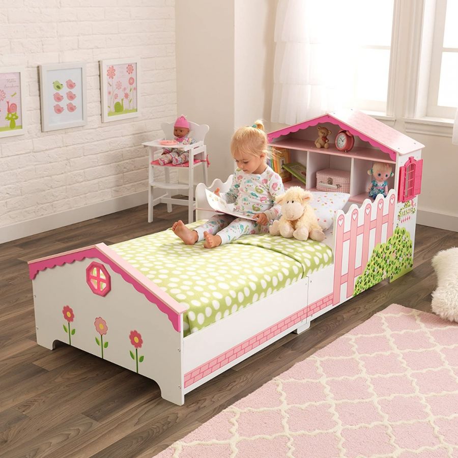 Lettino in legno per bambini KidKraft Stile Casa delle bambole lettino montessoriano