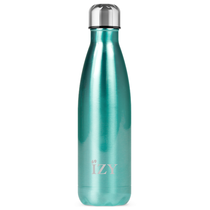 Borraccia termica 500ml Izy Bottles in acciaio - Blue, Borracce termiche in  pronta consegna