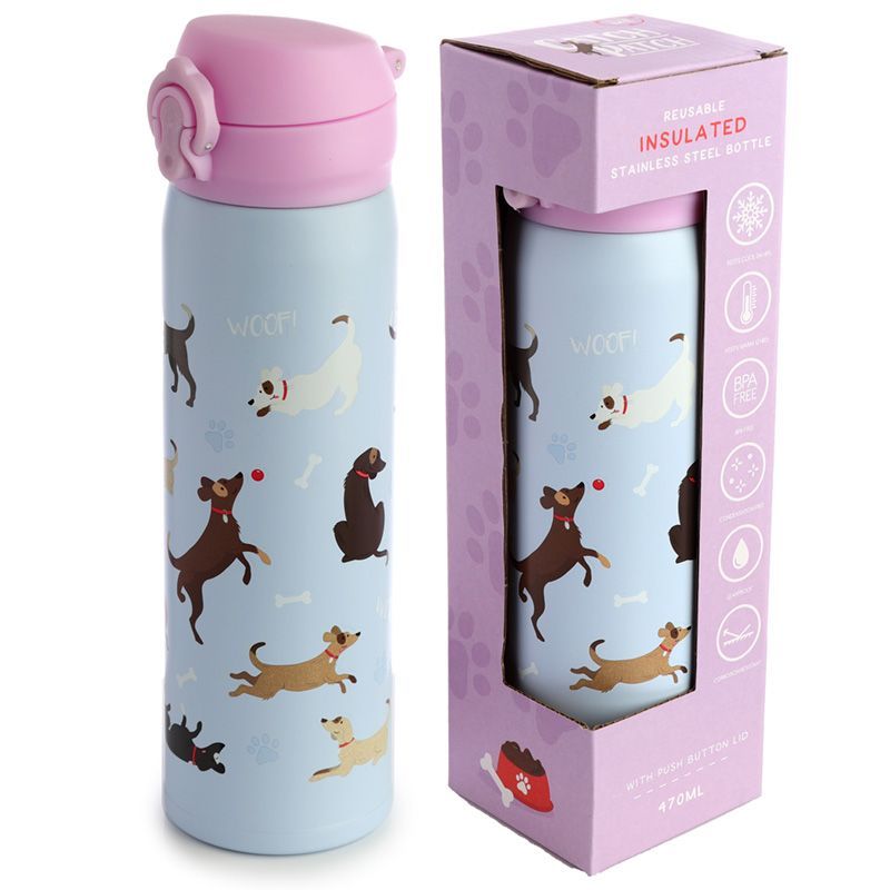 Borraccia Bottiglia Termica 500 ml Acciaio Inox Thermos per Palestra  Bambini 02