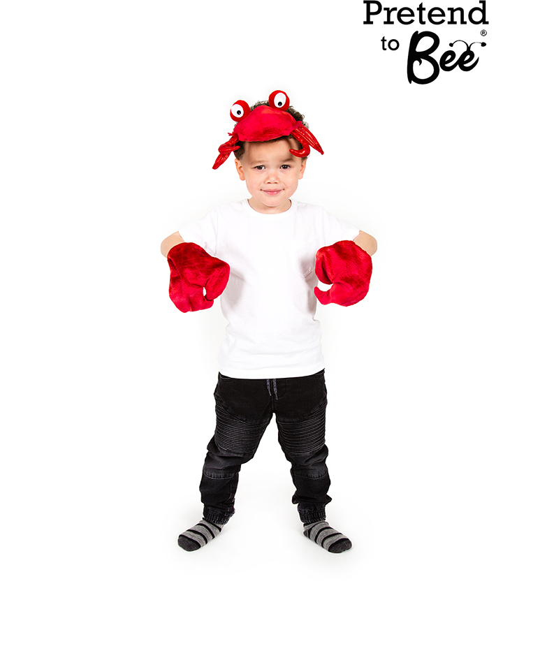 Costume di Carnevale da bambino Pretend to Bee Set Granchio costume di carnevale