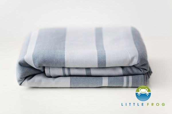 Fascia portabeb Little Frog Misto lino Barite