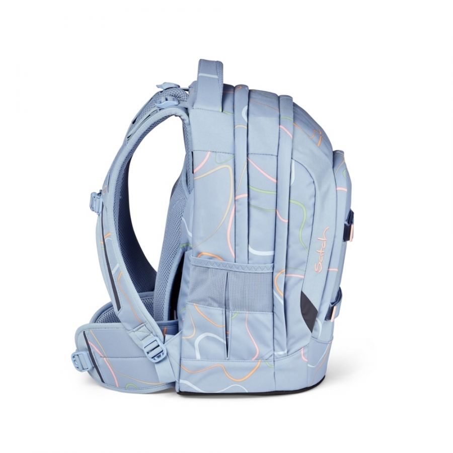 Zaino ergonomico Satch Zaino per la scuola media Vivid Blue