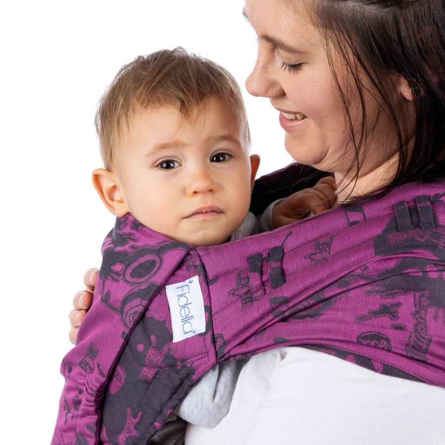 Fidella Fly Click Plus Half Buckle Toddler Rock n Rolla Pink