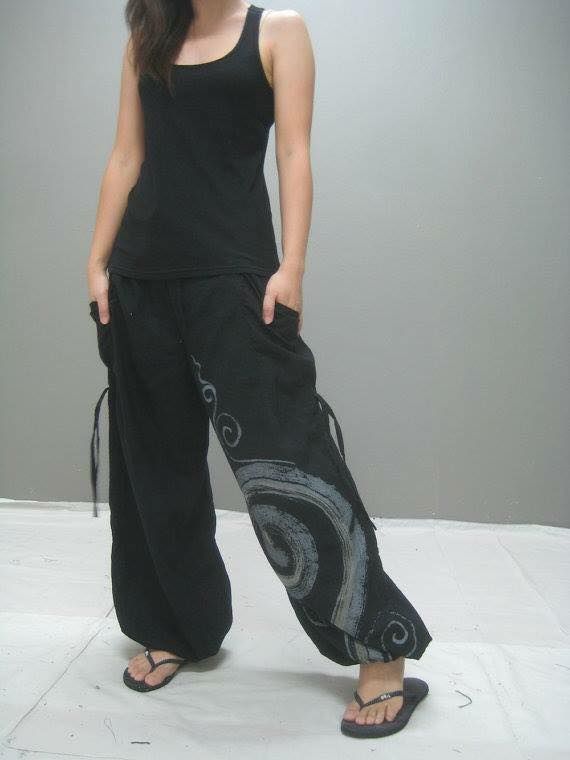 Pantaloni Thailandesi Fine Art Cavallo Alto