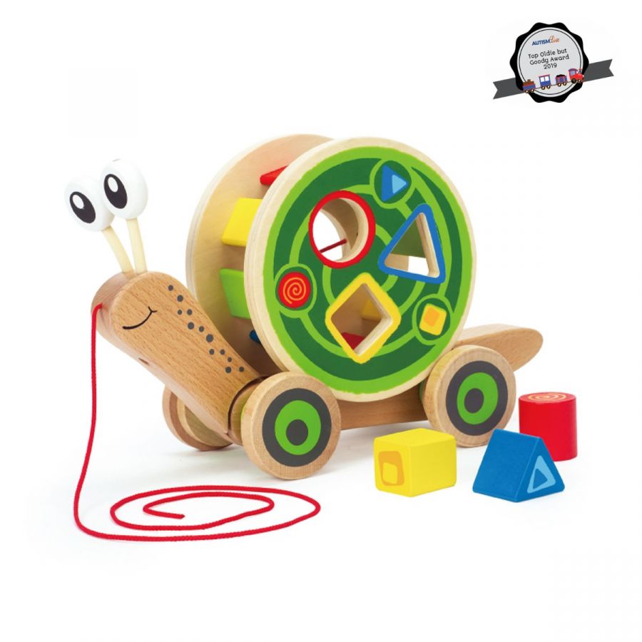 Gioco in legno Hape Gioco delle forme Tira e Gioca dai 12 mesi