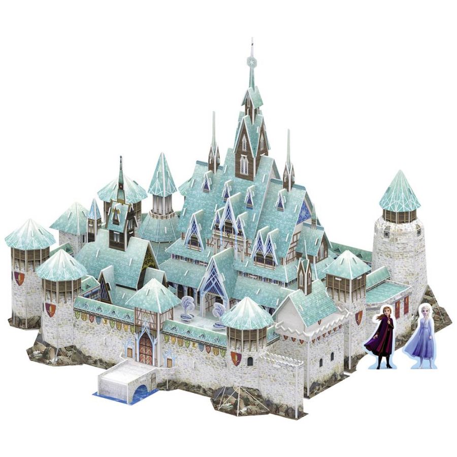 Puzzle tridimensionale Cubic Fun- Il Castello Arendelle di Frozen, per gli  amanti di Frozen