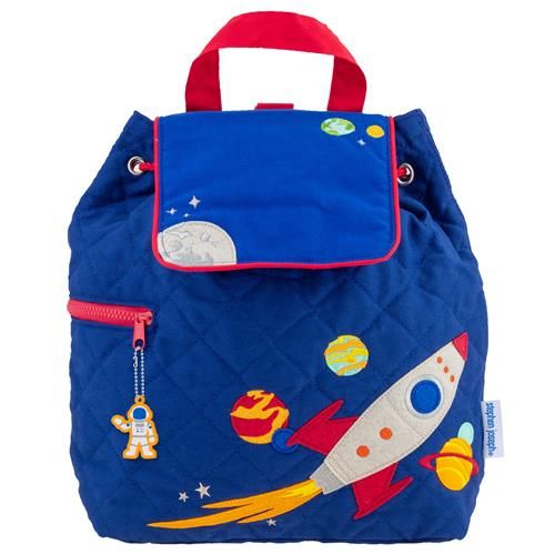 Zainetto trapuntato per bambini Stephen Joseph Space back to school