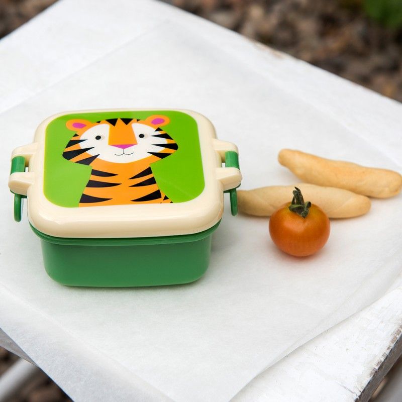 Porta merenda Rex London- Contenitore per piccoli snack Tigre