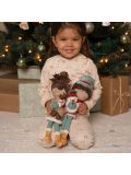 Bambola Morbida Little Dutch- Doll Jake con pupazzo di neve