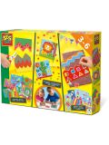 Gioco creativo SES Creative - Imparo a ritagliare, fare i mosaici e forare