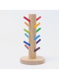 Gioco in legno  Grimms- Sorting Helper Building Rings Rainbow