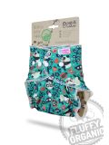 Pannolino lavabile Petit Lulù - XL notte Faddy Pandas (con bottoni)