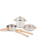 Gioco in legno Classic Toys – Set di pentole