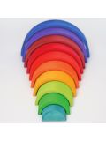 Gioco in legno Arcobaleno Grimm's in 10 pezzi in legno- Rainbow Sunset