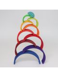 Gioco in legno Arcobaleno Grimm's in 10 pezzi in legno- Rainbow Sunset