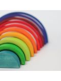 Gioco in legno Arcobaleno Grimm's in 10 pezzi in legno- Rainbow Sunset