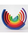 Gioco in legno Arcobaleno Grimm's in 10 pezzi in legno- Rainbow Sunset