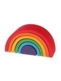 Arcobaleno piccolo Grimm's in 6 pezzi in legno- Small Rainbow