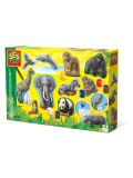 Gioco creativo SES Creative – Animali da creare e dipingere