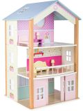 Gioco in legno Legler- Casa per le bambole Palazzo tre piani girevole