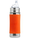 Bottiglia termica in acciaio con beccuccio Pura Kiki 250 ml - Arancione
