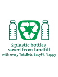 Pannolino lavabile TotsBots Nappy Easyfit STAR -Hop Little Bunny
