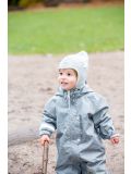 Cappellino per bambini Pickapooh in cotone e  lana - Zoe grigio/Stella bianca
