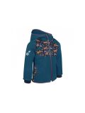 Giacca da bambino in softshell Unuo - Cobalto Animali Notturni