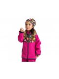 Giacca da bambino in softshell Unuo - Rosa con i cagnolini