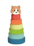 Gioco in legno Egmont toys - Gatto piramide