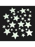 Accessori per la cameretta Rex London- Adesivo luminoso con 30 stelle 