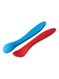 Ooga - set due cucchiaini - rosso/blu