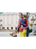 Fascia portabebè LennyLamb - Symphony Rainbow dark