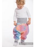 Pantalone LennyBaggy - Big Love - Rainbow & Grey: Unicità Colorata!