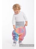 Pantalone LennyBaggy - Big Love - Rainbow & Grey: Unicità Colorata!