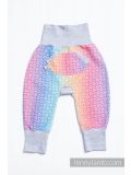 Pantalone LennyBaggy - Big Love - Rainbow & Grey: Unicità Colorata!