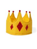 Corona da Re di stoffa reversibile Oskar & Ellen