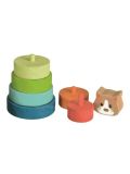 Gioco in legno Egmont toys - Gatto piramide