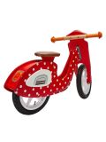 Dushi - Scooter in legno - Rosso 