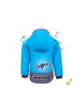 Giacca da bambino  in softshell Unuo- Azzurra