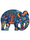 Puzzle per bambini Djeco- Puzz Art Elefante