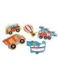 Puzzle per bambini Scratch- Starter Puzzle Veicoli