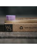 Spazzolino da denti in bambù Wild & Stone per bambini - Confezione da 4 pezzi in vari colori
