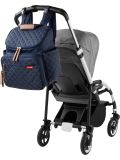 Borsa per il cambio/Borsa fasciatoio Skip Hop Navy, accessori per la mamma